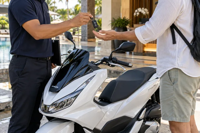 Передача ключа от Honda PCX 160